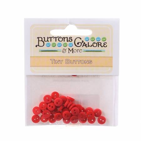 Tiny Red Buttons – The Olde World Quilt Shoppe